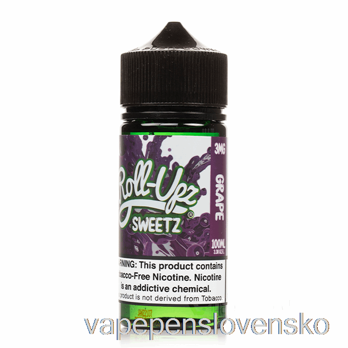 E-liquid Roll-upz S Hroznovým Džúsom - 100 Ml 6mg Vape Cigareta